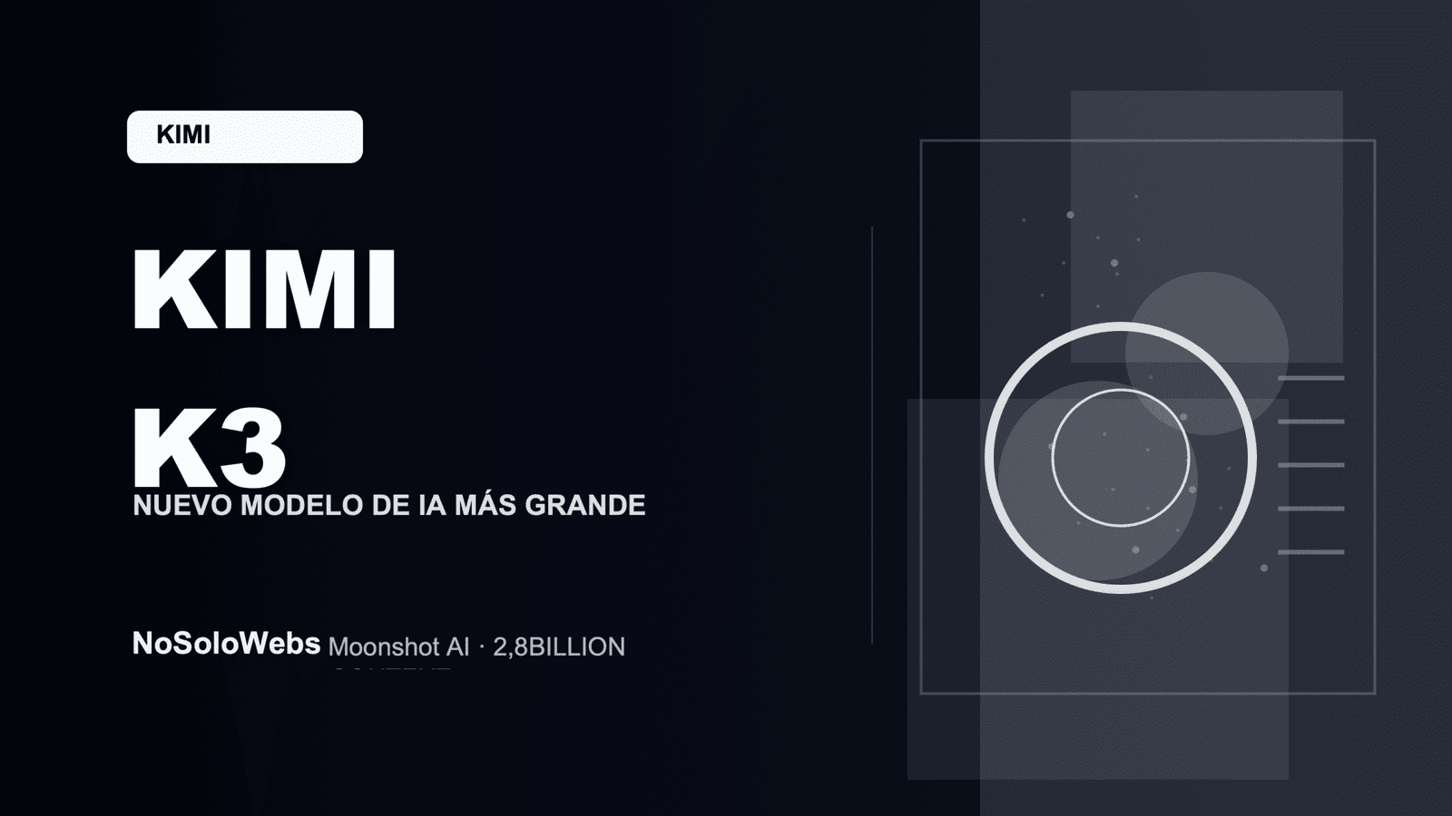 Kimi K3: qué es el modelo de IA abierto más grande del mundo