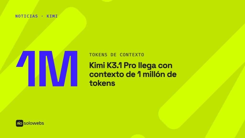 Kimi K3.1 Pro llega con contexto de 1 millón de tokens